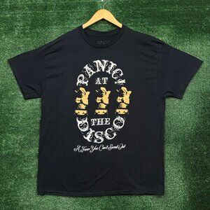Panic at the Disco A Fever You Can't Sweat Out Rock Band T-Shirt Size Extra Larg